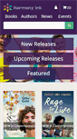 Mobile Screenshot of harmonyinkpress.com